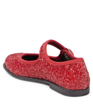 Galassia glitter Mary Jane flats | PèPè