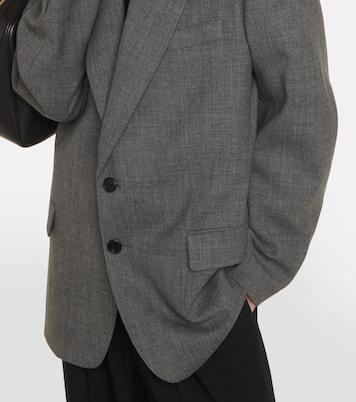 Phil oversized virgin wool blazer | The Row