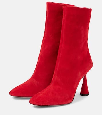 Amore 95 suede ankle boots | Aquazzura