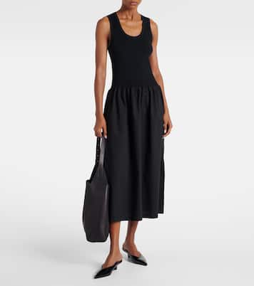 Robe longue White Label Malia en coton | Proenza Schouler
