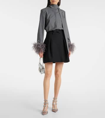 Pumps Rockstud 65 mit Metallic-Leder | Valentino Garavani