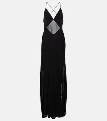 Robe Fleur aus Jersey mit Mesh | Staud