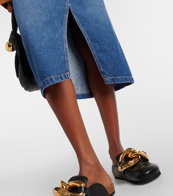 Falda midi de denim | JW Anderson
