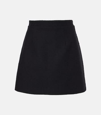 Minifalda Iconic de lana y algodón | Patou