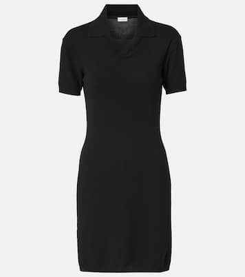 Vestido polo de mezcla de algodón | Burberry