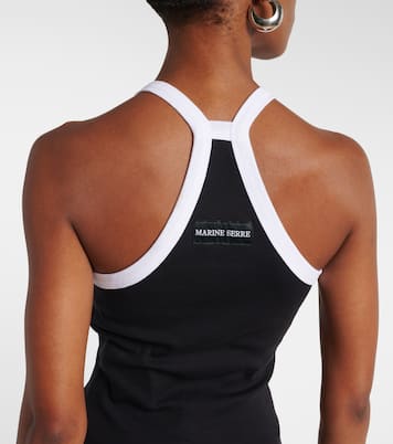 Tank top Moon in jersey di misto cotone | Marine Serre