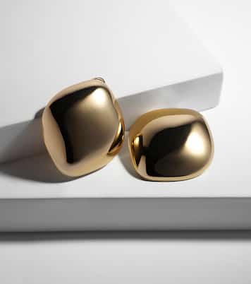 Boucles d'oreilles Puffy Cushion en plaqué or 10 ct | Jennifer Fisher