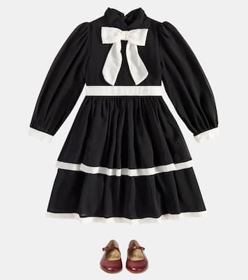 Abito in tulle a balze con fiocco | Patachou