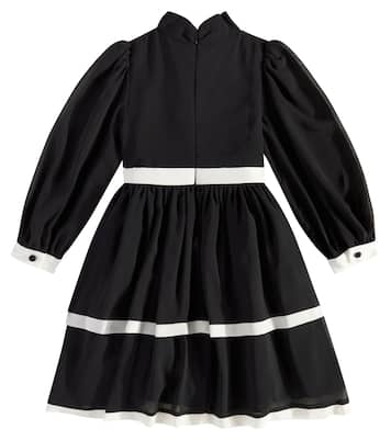 Abito in tulle a balze con fiocco | Patachou