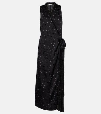 Wickelkleid aus Chiffon | Vince