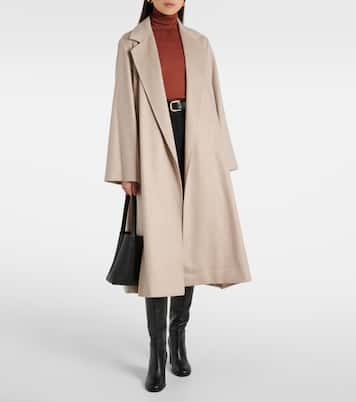 Abrigo envolvente Fornovo de cachemir | Max Mara