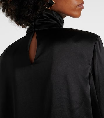 Blusa in raso di seta | Saint Laurent