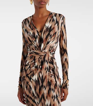 Vestido midi Hades de jersey estampado | Diane von Furstenberg
