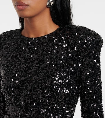 Bow-detail sequined minidress | Rotate