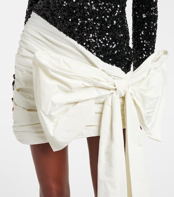 Bow-detail sequined minidress | Rotate