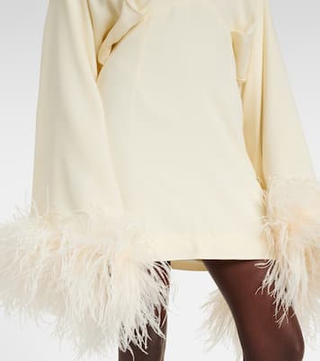 Minikleid Mini Magnifique mit Federn | Taller Marmo