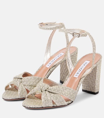 Sandali Nina 85 in tweed | Aquazzura