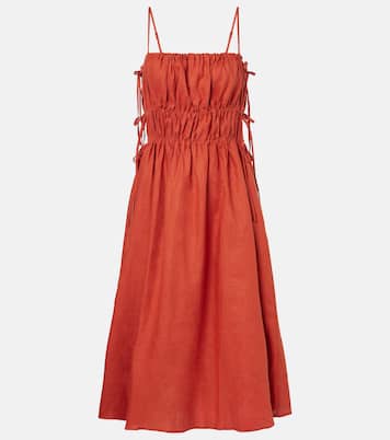 Abito midi Eze in lino | Asceno