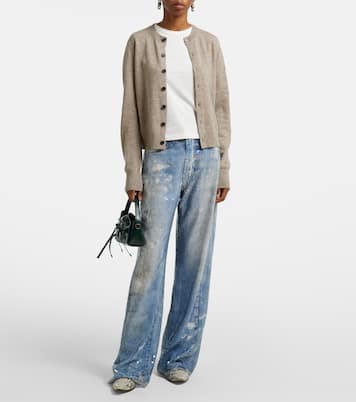 Keny Face wool cardigan | Acne Studios
