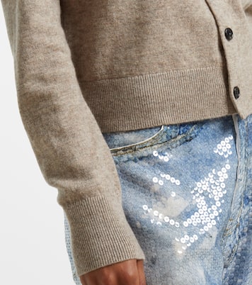 Keny Face wool cardigan | Acne Studios