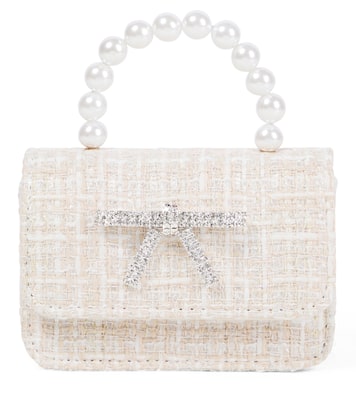 Verzierte Tasche aus Tweed | Patachou