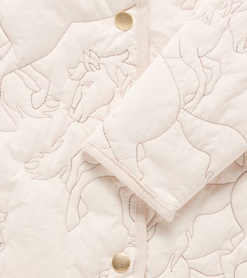 Baby Harrie quilted jacket | Molo