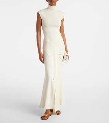 B Buckle皮革凉拖鞋 | Victoria Beckham
