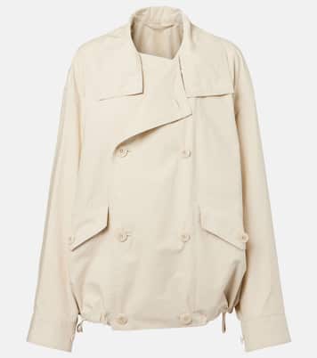 Technical cropped trench coat | Lemaire