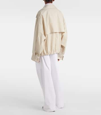 Technical cropped trench coat | Lemaire