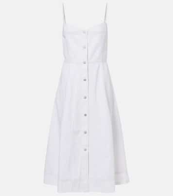Saint Raphael denim midi dress | AG Jeans