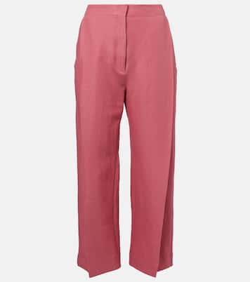 Santu linen and cotton-blend culottes | Tove