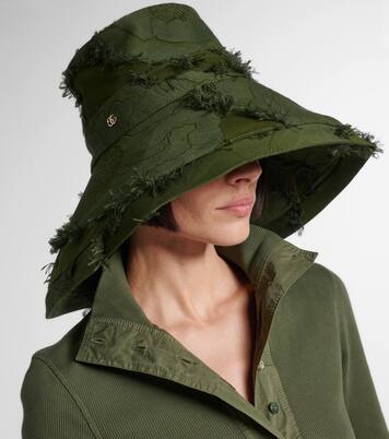 Chapeau bob Double G en toile | Gucci