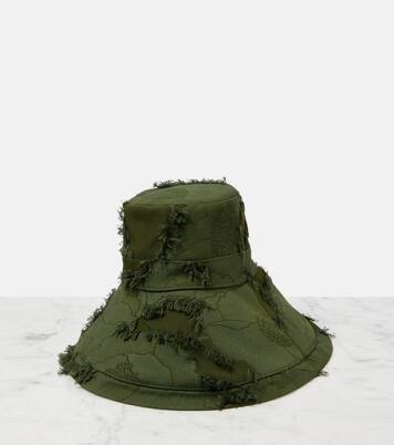 Chapeau bob Double G en toile | Gucci