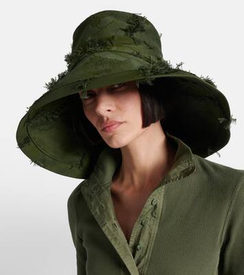 Chapeau bob Double G en toile | Gucci