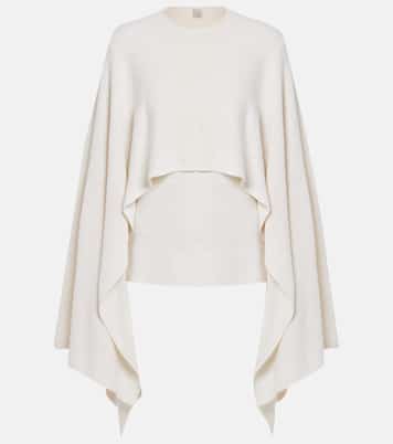 Mantella in maglia di seta | Toteme