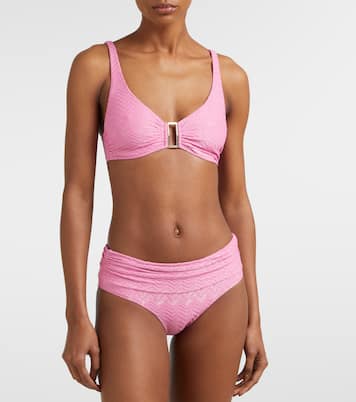 Bel Air chevron bikini bottoms  | Melissa Odabash