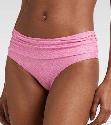 Bel Air chevron bikini bottoms  | Melissa Odabash