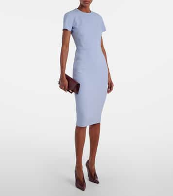 Crêpe minidress | Victoria Beckham