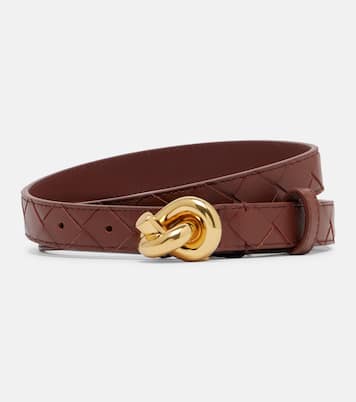 Knot Intrecciato leather belt | Bottega Veneta