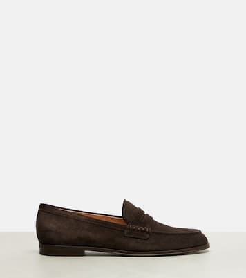 Mokassins Georgie aus Veloursleder | Gianvito Rossi