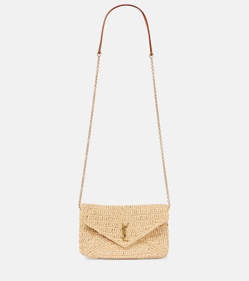 Tasche Cassandre Mini aus Raffiabast | Saint Laurent