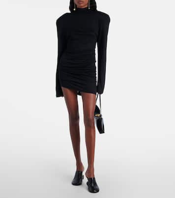 فستان قصير بياقة عالية | Jacquemus