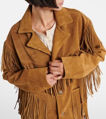 Fringed suede jacket  | Polo Ralph Lauren