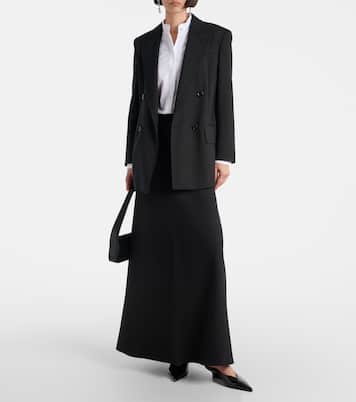 Camisa Otranto de popelín en mezcla de algodón | Max Mara