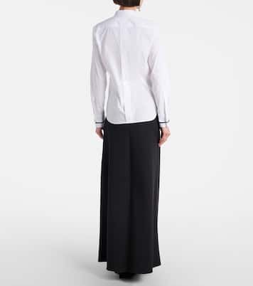 Camisa Otranto de popelín en mezcla de algodón | Max Mara