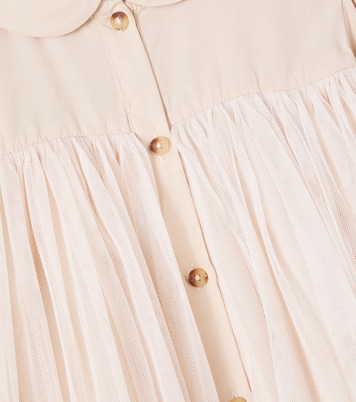 Bluse Venne mit Tüll | Donsje