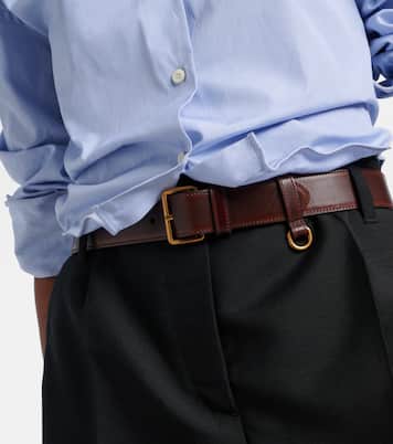 Leather belt | Prada