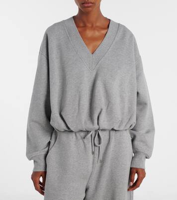 سويت شيرت من القطن الجيرسيه المخلوط Colleg | Sportmax