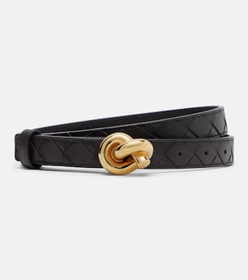 Knot Intrecciato leather belt | Bottega Veneta