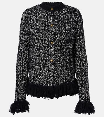 Fringed wool-blend cardigan | Moncler